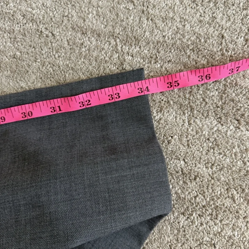 Lauren Ralph Lauren 38x34 Classic Fit Sharkskin Wool Dress Pants